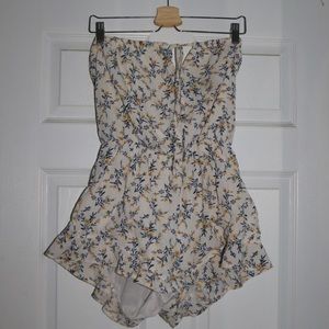 Fashion Nova strapless romper